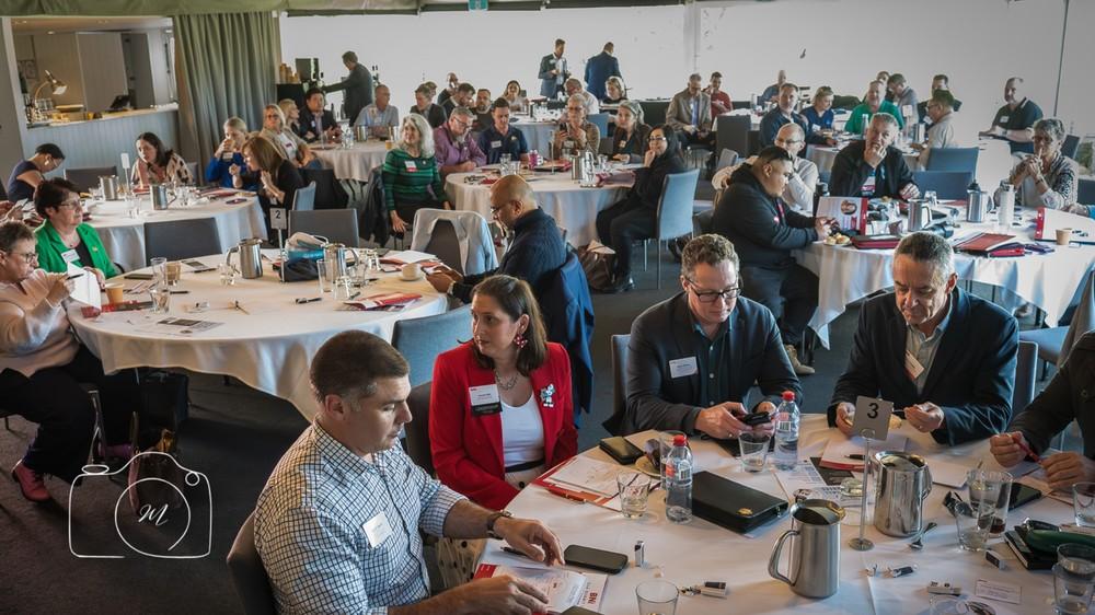 BNI Brisbane West business networking strategy workshop in Brisbane featuring professionals at roundtable corporate meeting and leadership development event
